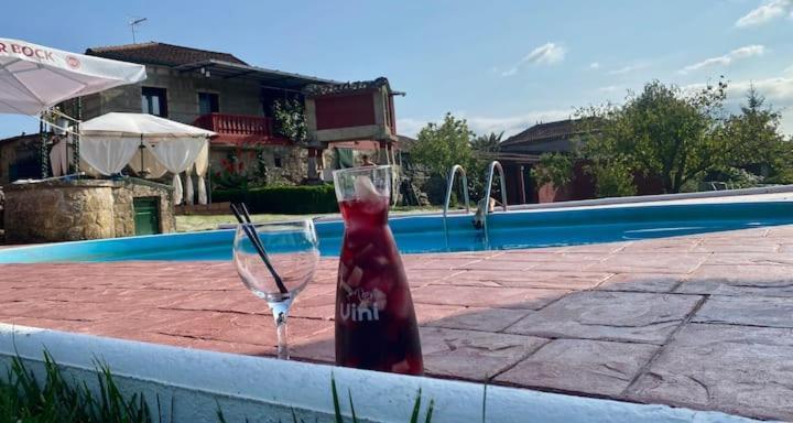Alojamiento Entero Con Piscina Y Jardin. Ourense Exterior foto